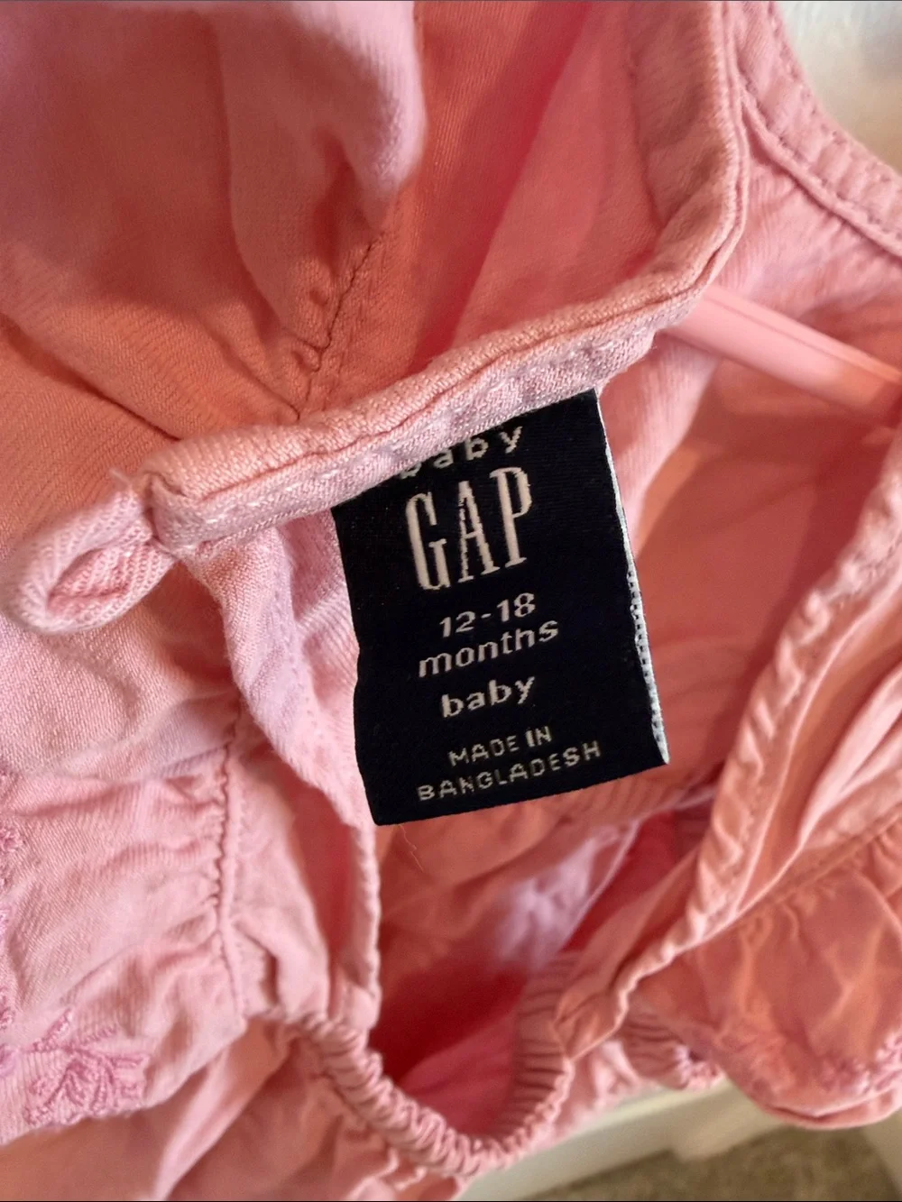 Baby girl gap onesie romper